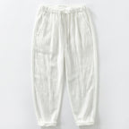 Aurelio – 70% Ramie 30% Cotton Straight Leg Trousers - Hilltop Nord