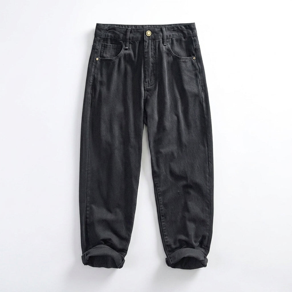 Piet – 100% Cotton Washed Wide-Leg Jeans - Hilltop Nord