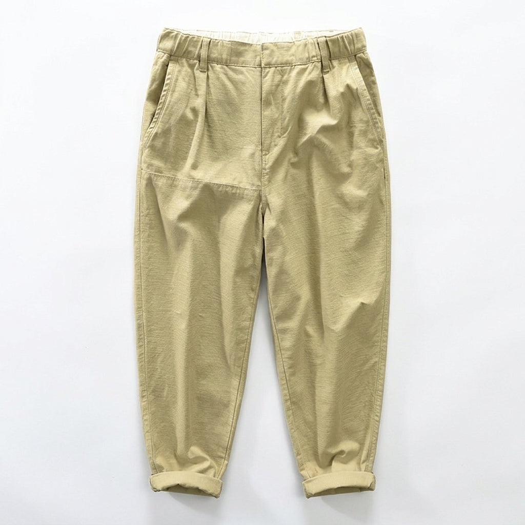 Otis – 100% Cotton Relaxed Cargo Trousers - Hilltop Nord