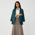 Neve – Cotton Hemp Single-Breasted Relaxed Blazer - Hilltop Nord