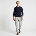 Lasse – 98% Cotton Drawstring Tapered Pants - Hilltop Nord