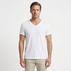 Matteo – 100% Cotton V-Neck Tee - Hilltop Nord