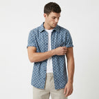 Rilo – 100% Cotton Denim Relaxed Overshirt - Hilltop Nord